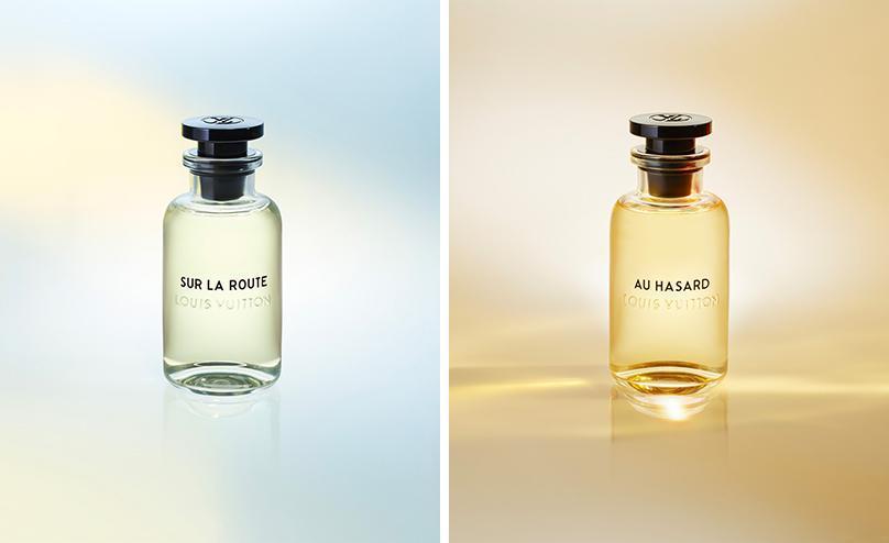 Louis Vuitton史上首次推出5款男士香水  男香 logo并且 是银色的