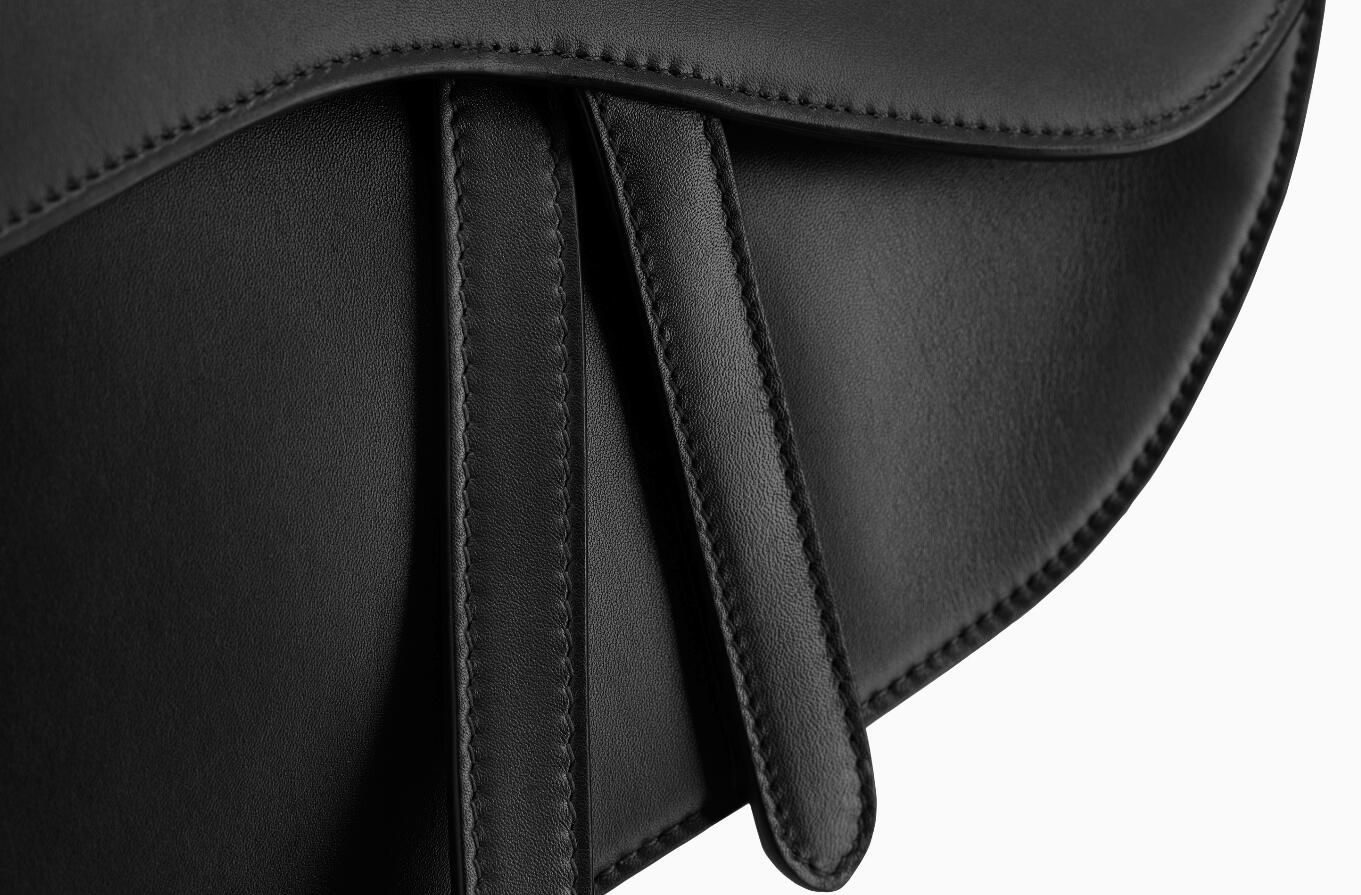 迪奥 Dior Saddle黑色小牛皮 手提包 M0446CWGH_M900