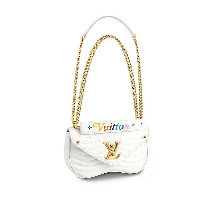 louisvuitton 路易威登 光滑小牛皮 New Wave 中号手袋 M51945