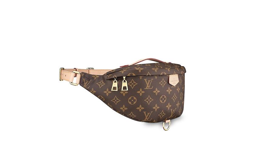 路易威登 LV Bumbag 腰包 M43644饰有“Louis Vuitton Paris”皮质贴牌