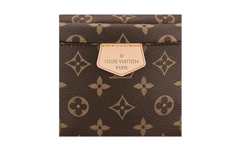 路易威登 LV Bumbag 腰包 M43644饰有“Louis Vuitton Paris”皮质贴牌