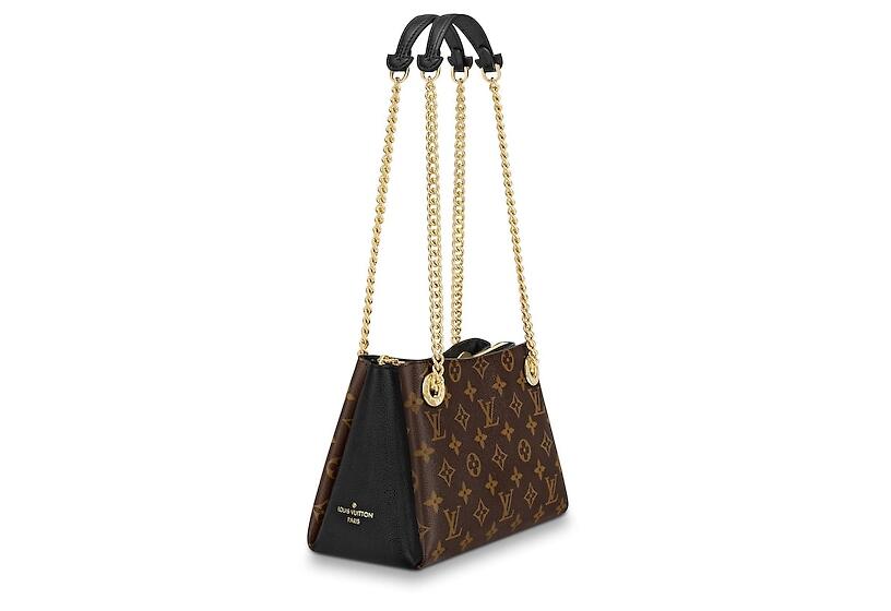 louisvuitton Surene BB手袋 樱花粉M43777 黑色M43775 樱桃红M43776