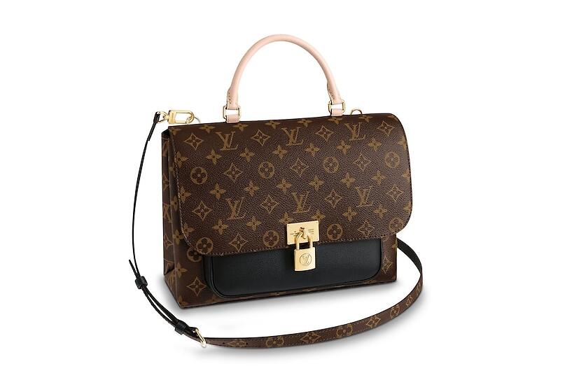 路易威登 louisvuitton MARIGNAN 邮差包 M44286罂粟红 M44259黑色