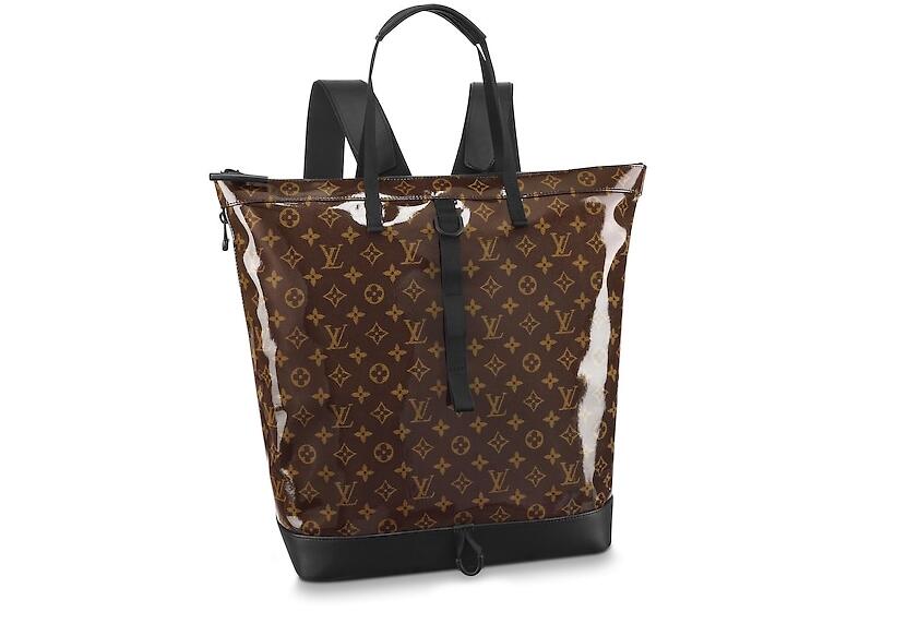 路易威登 LV 拉链 Tote 手袋 M43890 Monogram Glaze