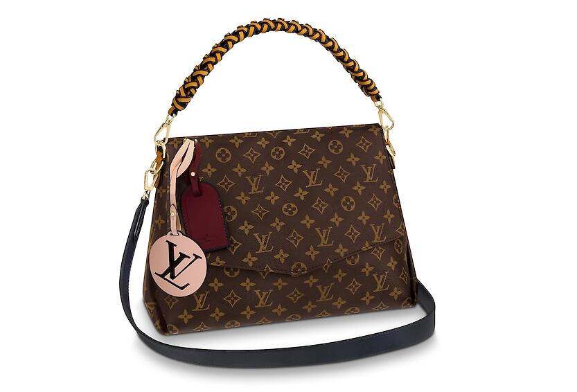 路易威登女包 lv Beaubourg 中号手袋 M43953 皇家藏红花色