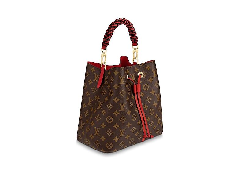 路易威登 LV NéoNoé 手袋 M43985 橙红色Monogram涂层帆布