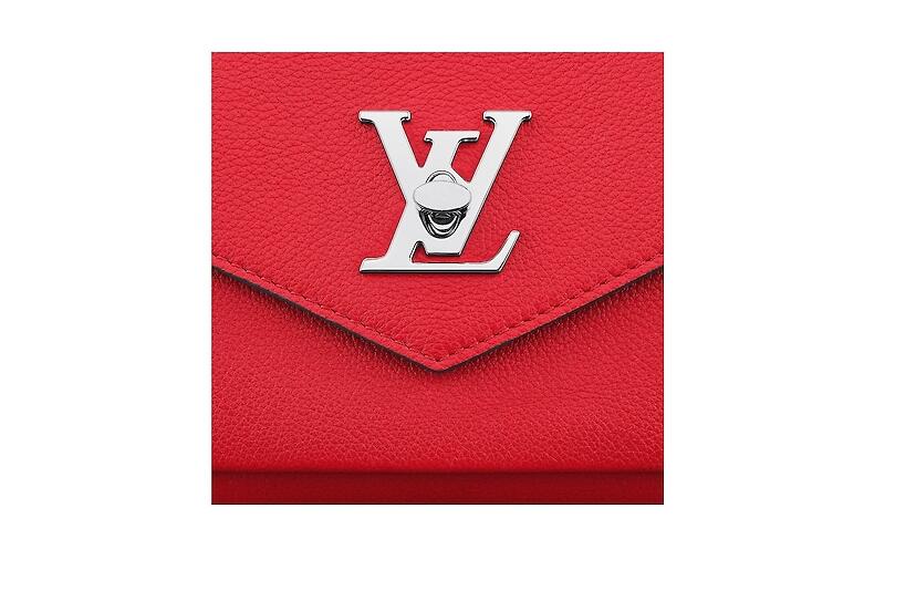 路易威登 louisvuitton MyLockme BB 手袋 M51419 红宝石色/榛子色