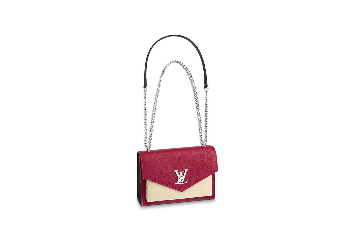 路易威登 LV MYLOCKME BB 手袋 M52441 Lie De Vin Etain Creme