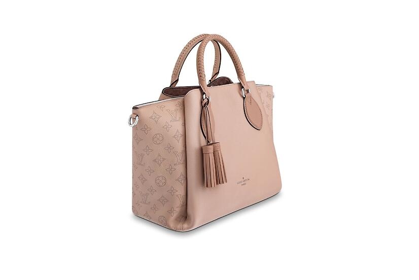 路易威登 LV Haumea 手袋 M55030 Magnolia Mahina拉链Tote手袋