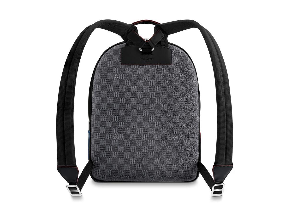 路易威登2018年冬季 LV Josh 双肩包 N40042 材质 Damier Graphite