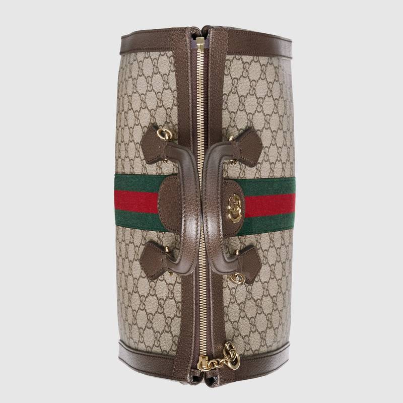 古驰 Gucci 米色/乌木色Ophidia GG中号手提包 524537 K05NB 8745