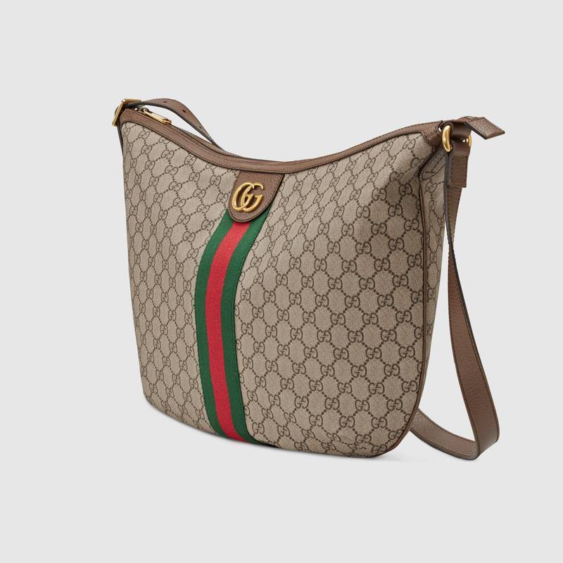 古驰 Gucci 米色/乌木色Ophidia GG肩背包 547939 9IK3T 8745