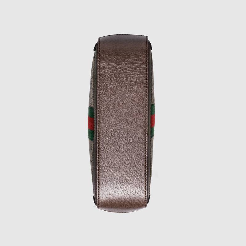 古驰 Gucci 米色/乌木色 Ophidia系列小号GG肩背包 550622 K05NG 8745