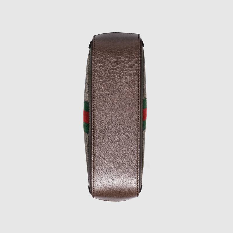 古驰 Gucci 米色/乌木色 Ophidia系列小号GG肩背包 550622 K05NG 8745