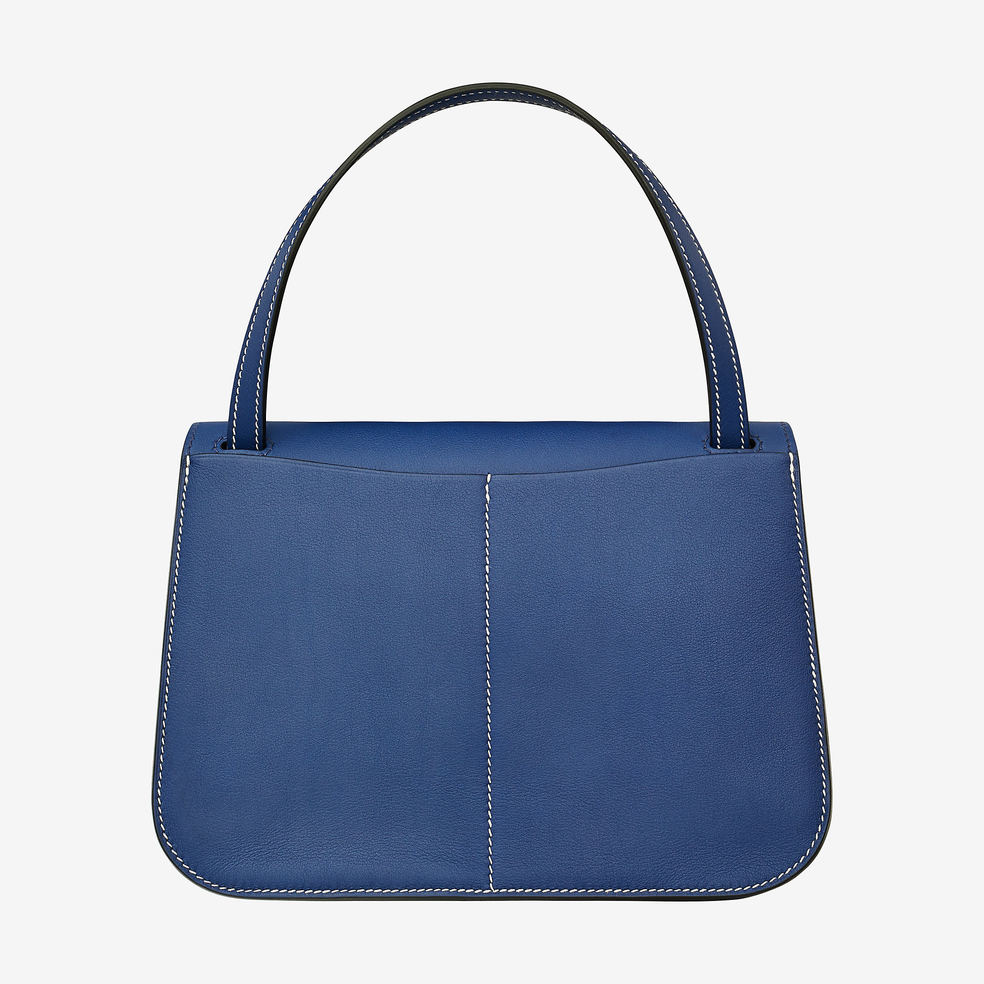 爱马仕Hermes Halzan mini bag迷你手提bleu saphir Swift calfskin 小牛皮