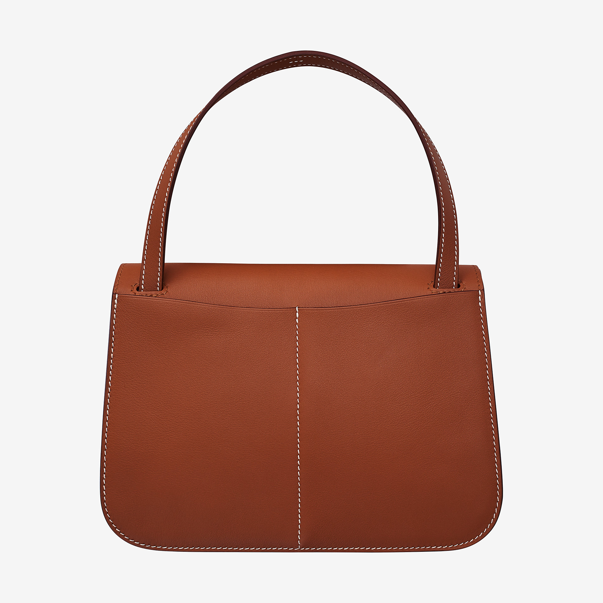 爱马仕Hermes Halzan mini bag cuivre Swift calfskin 小牛皮手提包