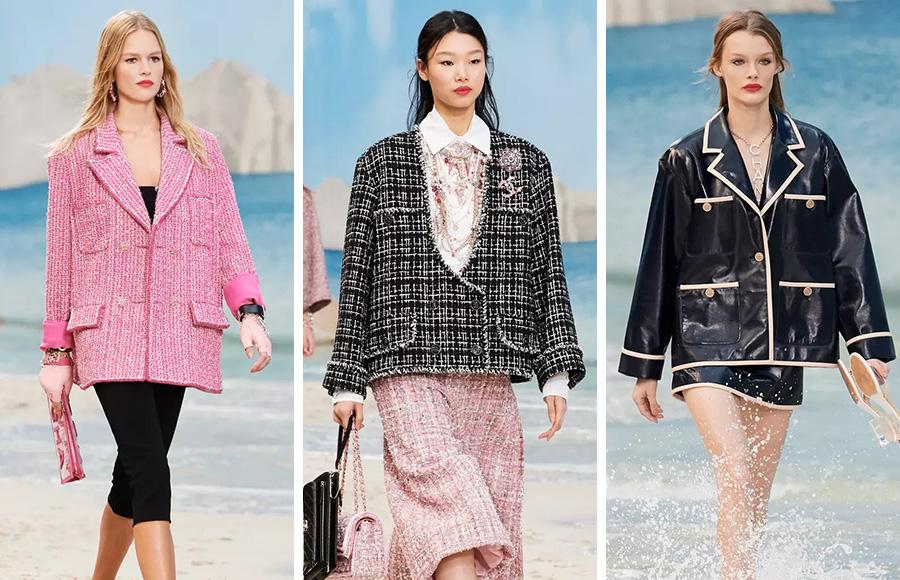 CHANEL 展示了 2019 春夏高级成衣系列 最新一季 Karl Lagerfeld 延续海洋主题