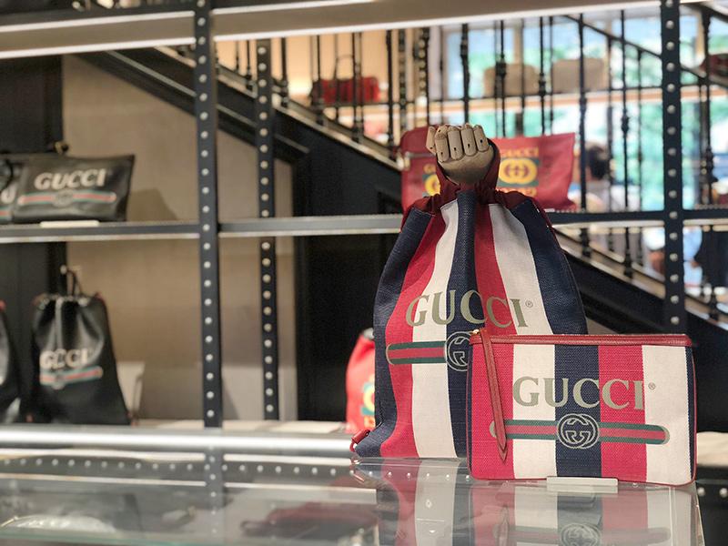 古驰 Gucci 在成都远洋太古里的旗舰店重装开幕 开幕活动蔡依林到现场