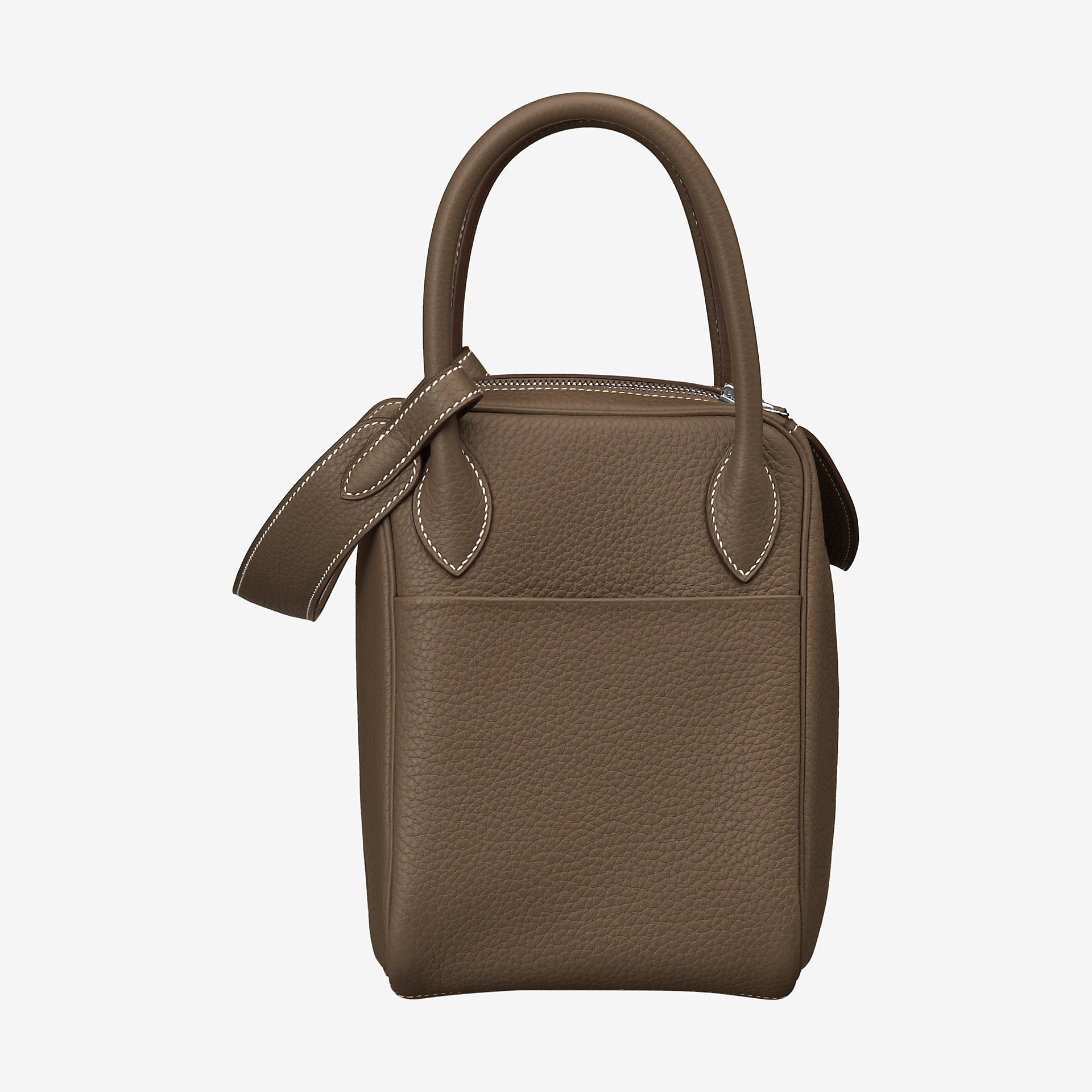 Hermes Lindy琳迪包 30 bag CK18 大象灰 taurillon Clemence leather