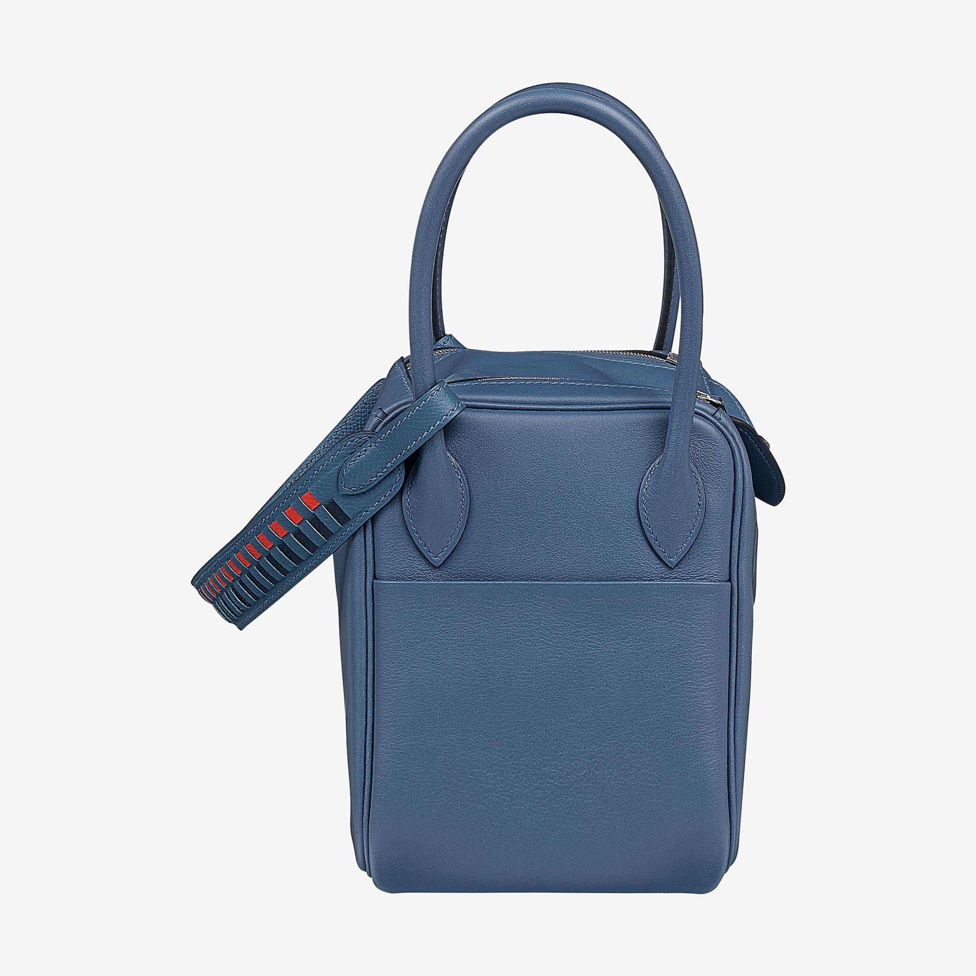 Hermes Lindy 26 bag bleu Brighton Swift and Epsom calfskin