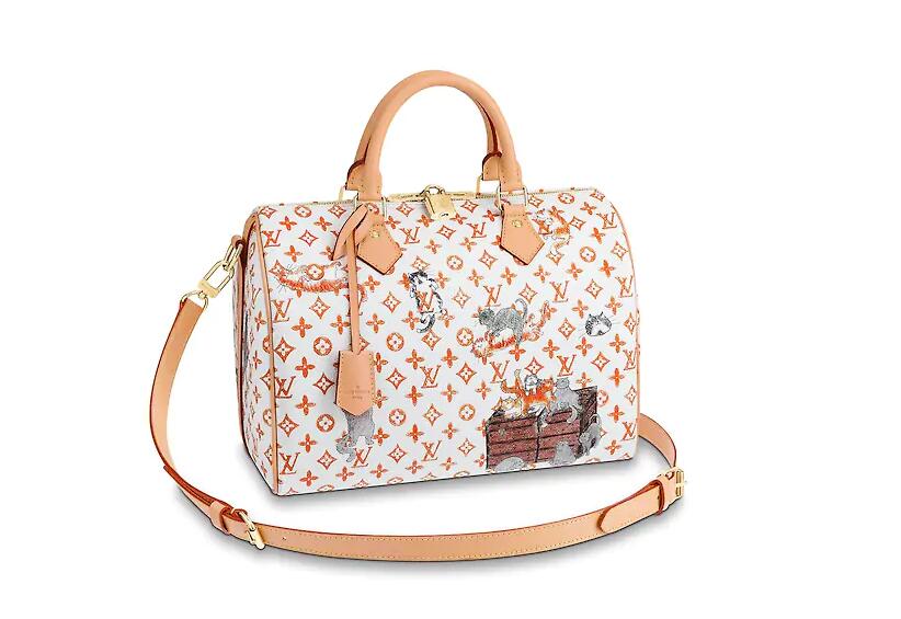 路易威登 LV SPEEDY 30 手袋（配肩带）(北京SKP限定款)M44400