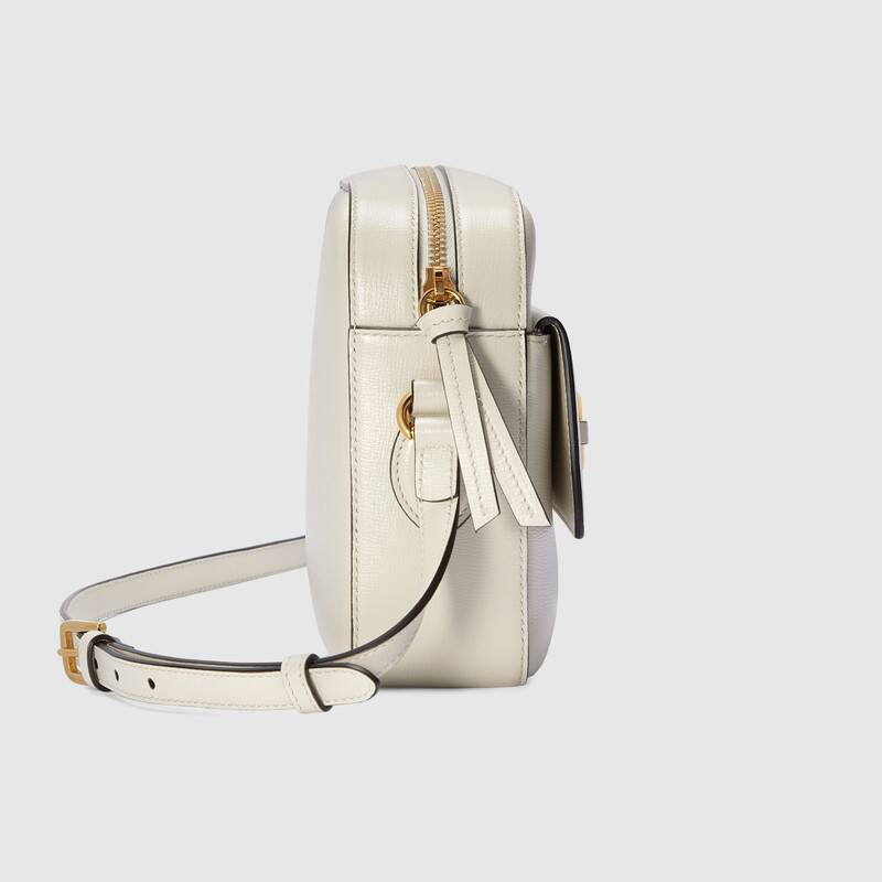 Gucci 645454 1DB0G 9022 马衔扣 1955系列小号手袋