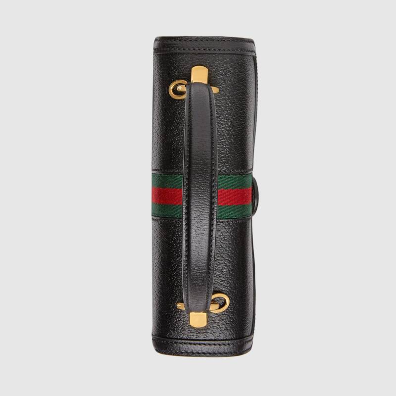 Gucci 651055 DJ2DX 1060 Ophidia系列织带小号手提包