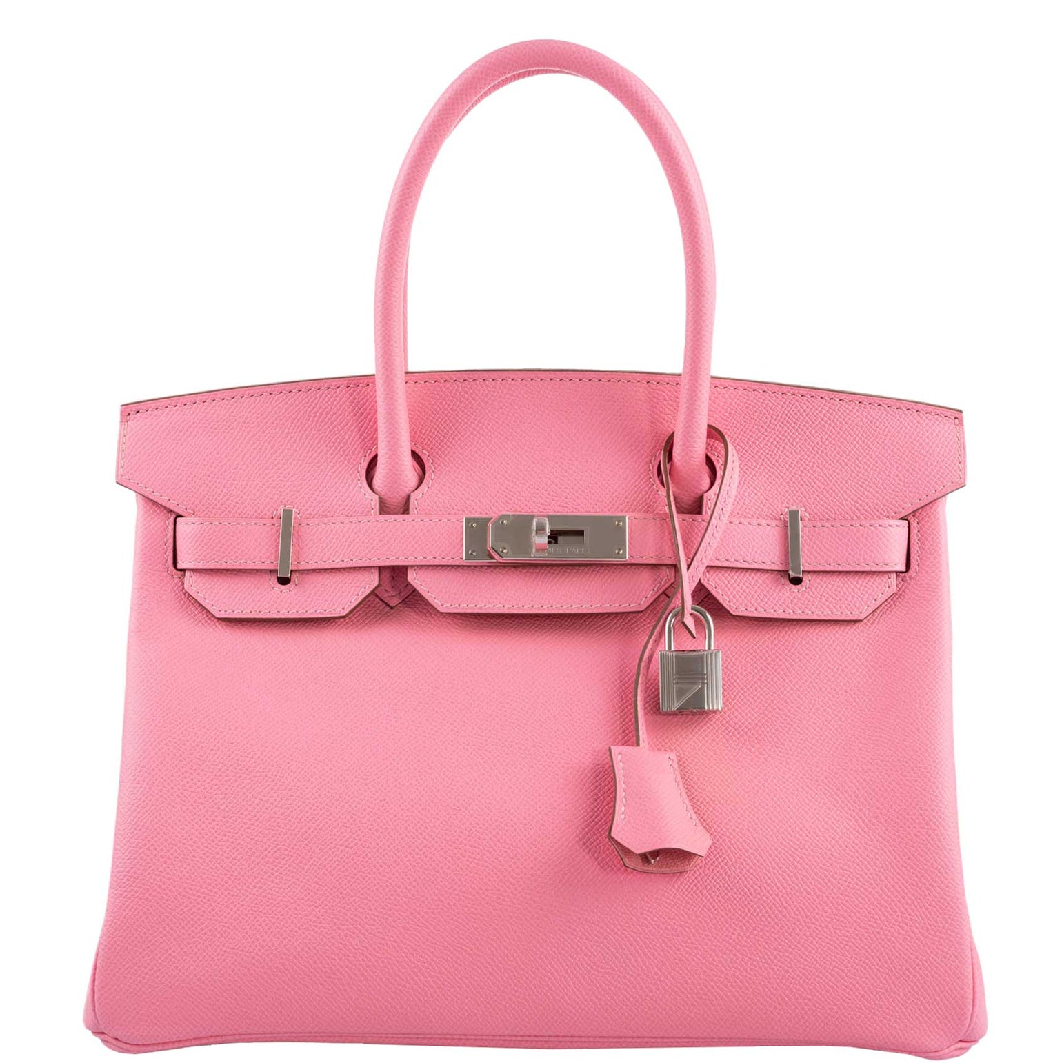 Hermès Birkin 30 1Q Rose Confetti Epsom Palladium Hardware