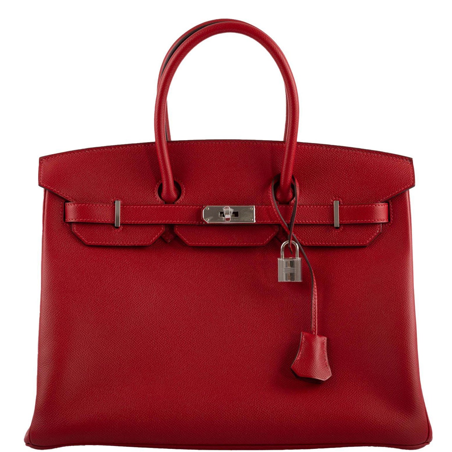 爱马仕包包官网价格及图片 Hermès Birkin 35 Rouge Vif Epsom