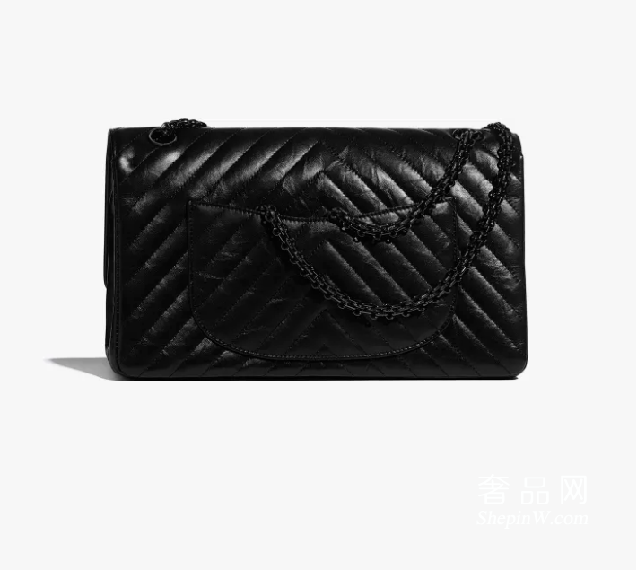 香奈儿包包图片 价格 chanel 大号2.55手袋 小牛皮 黑色金属
