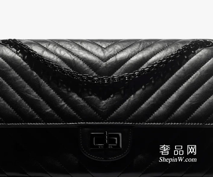 香奈儿包包图片 价格 chanel 大号2.55手袋 小牛皮 黑色金属