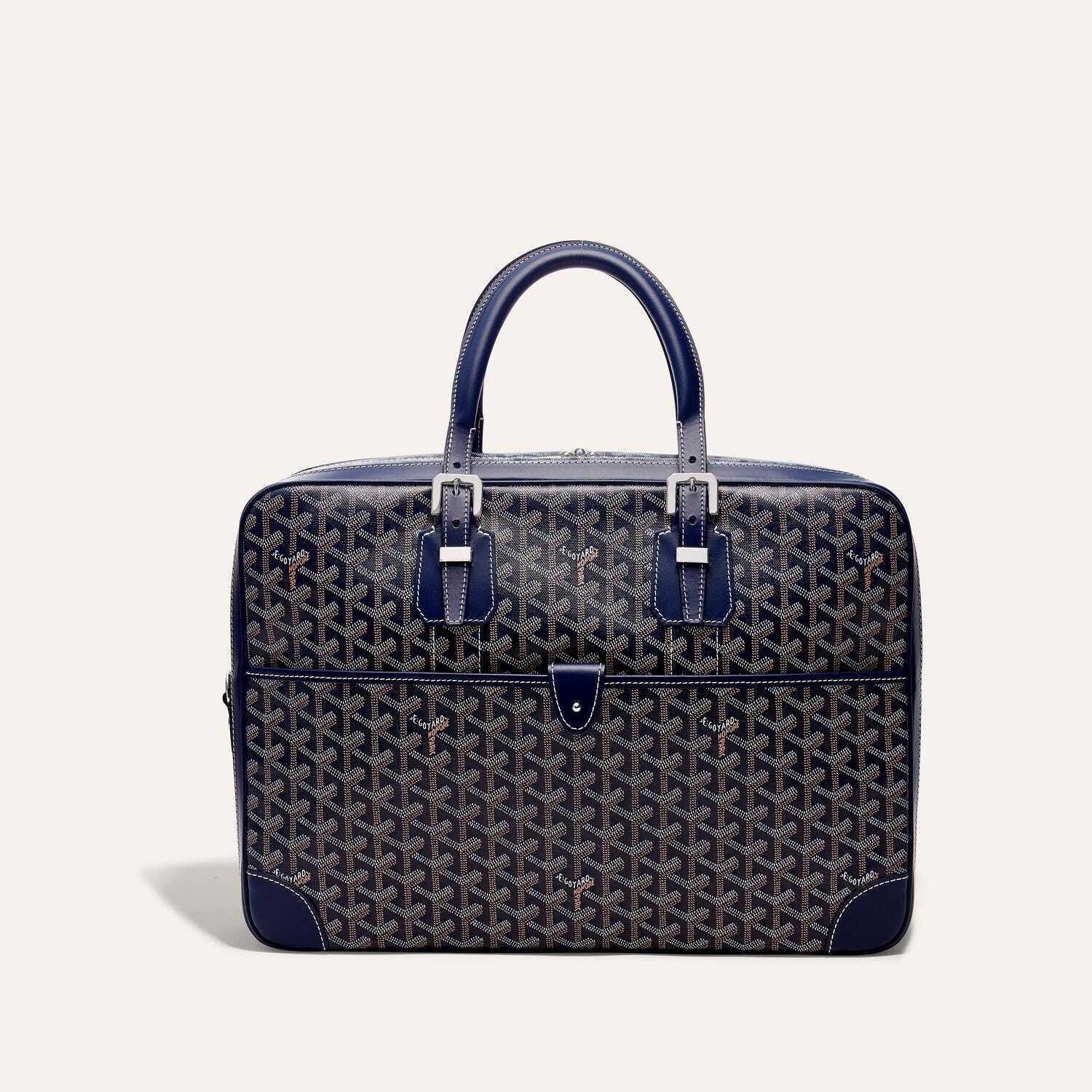 戈雅goyard官网旗舰店 goyard AMBASSADE 小号公文包 蓝色