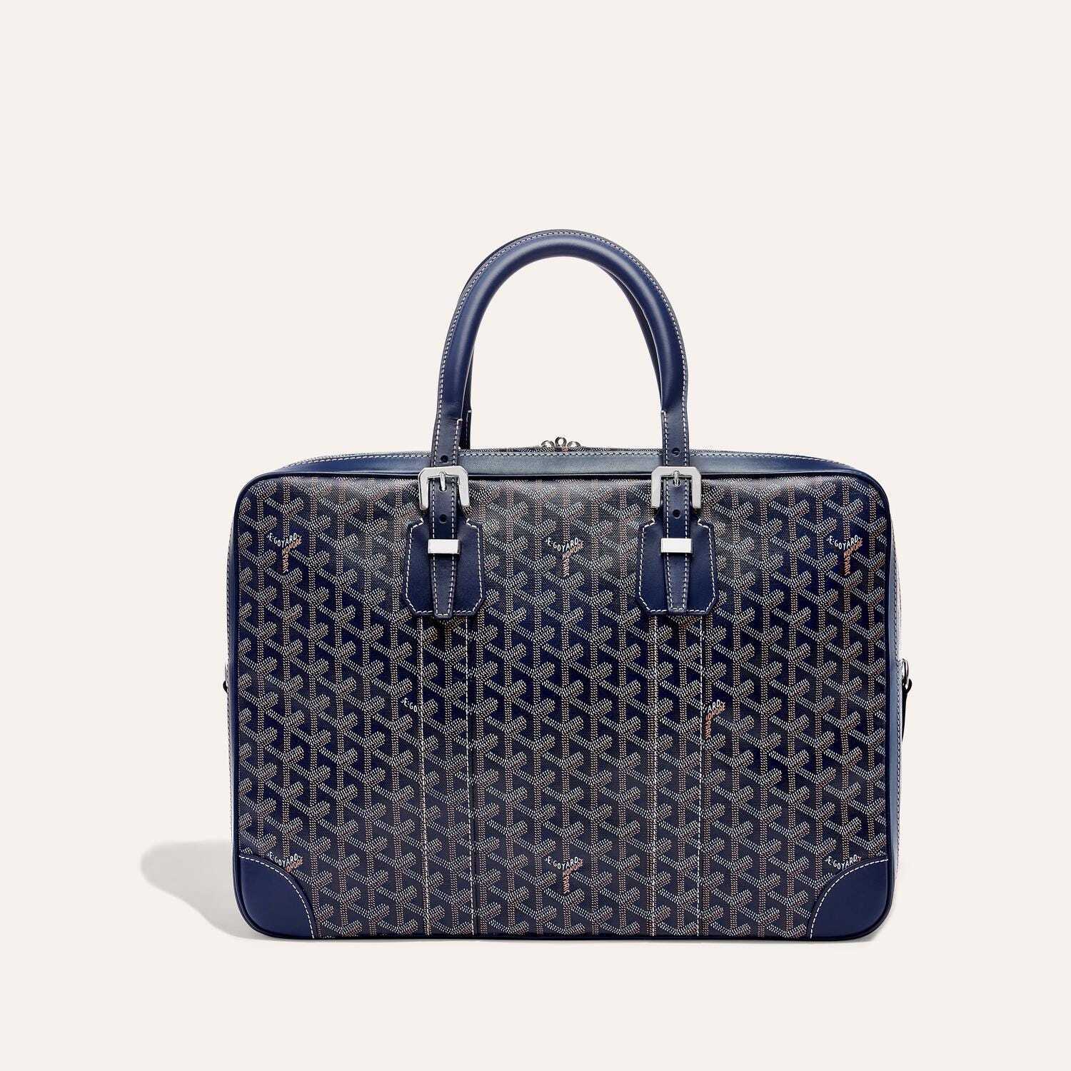 戈雅goyard官网旗舰店 goyard AMBASSADE 小号公文包 蓝色