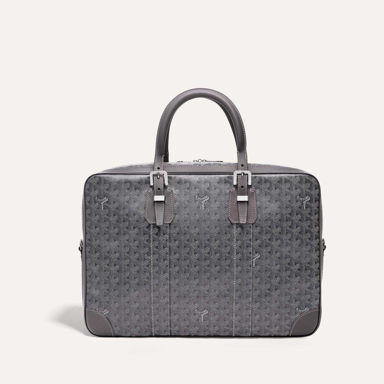 戈雅(goyard)官网价格 goyard AMBASSADE 小号公文包 灰色