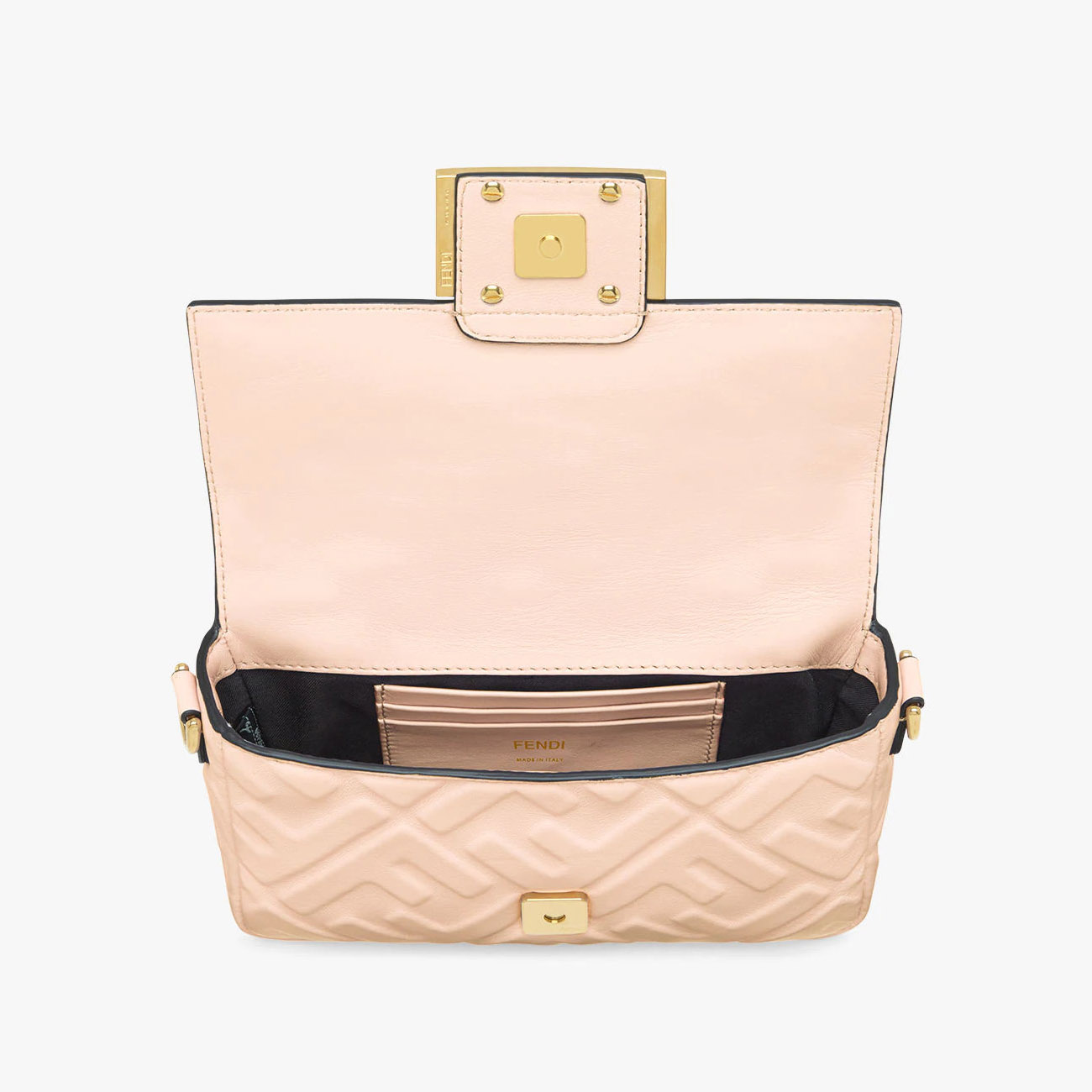 芬迪包包官网价格图片及价格表 Fendi Baguette手袋 粉红色纳帕皮革手袋