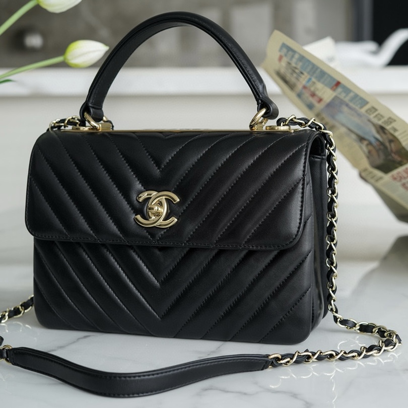 Chanel女包官网旗舰店最新款式售价 Trendy CC系列斜挎包 v纹