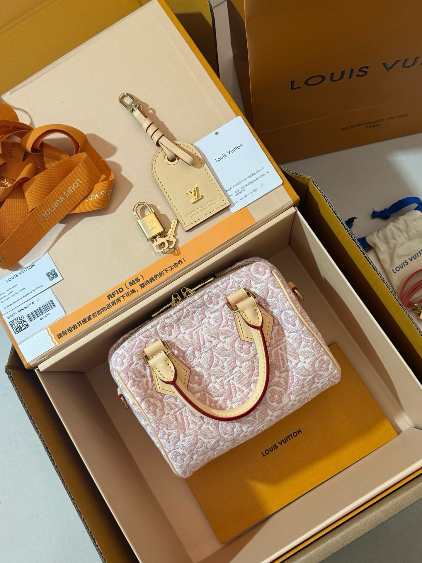 Louis Vuitton当季新款SPEEDY BANDOULIÈRE 20手提包 M2A039 Malaysia